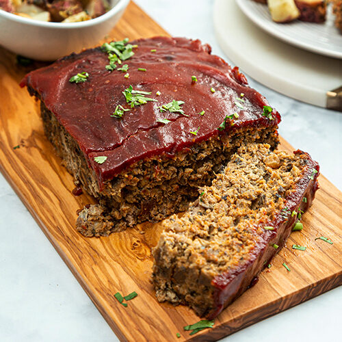 do i cover turkey meatloaf when baking