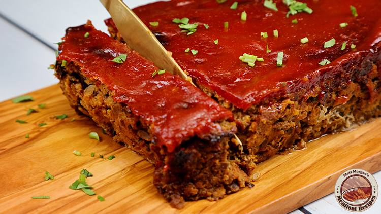 What is turkey meatloaf glaze made of