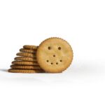 A stack of Ritz crackers.